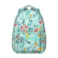 thumbnail image 1 of "Sunflower Print College Backpack - Stylish Wildflowers and Flowers Pattern School Bookbag for Women, Large Capacity with Laptop Sleeve, Water-Resistant Material, Comfortable Shoulder Straps", 1 of 6