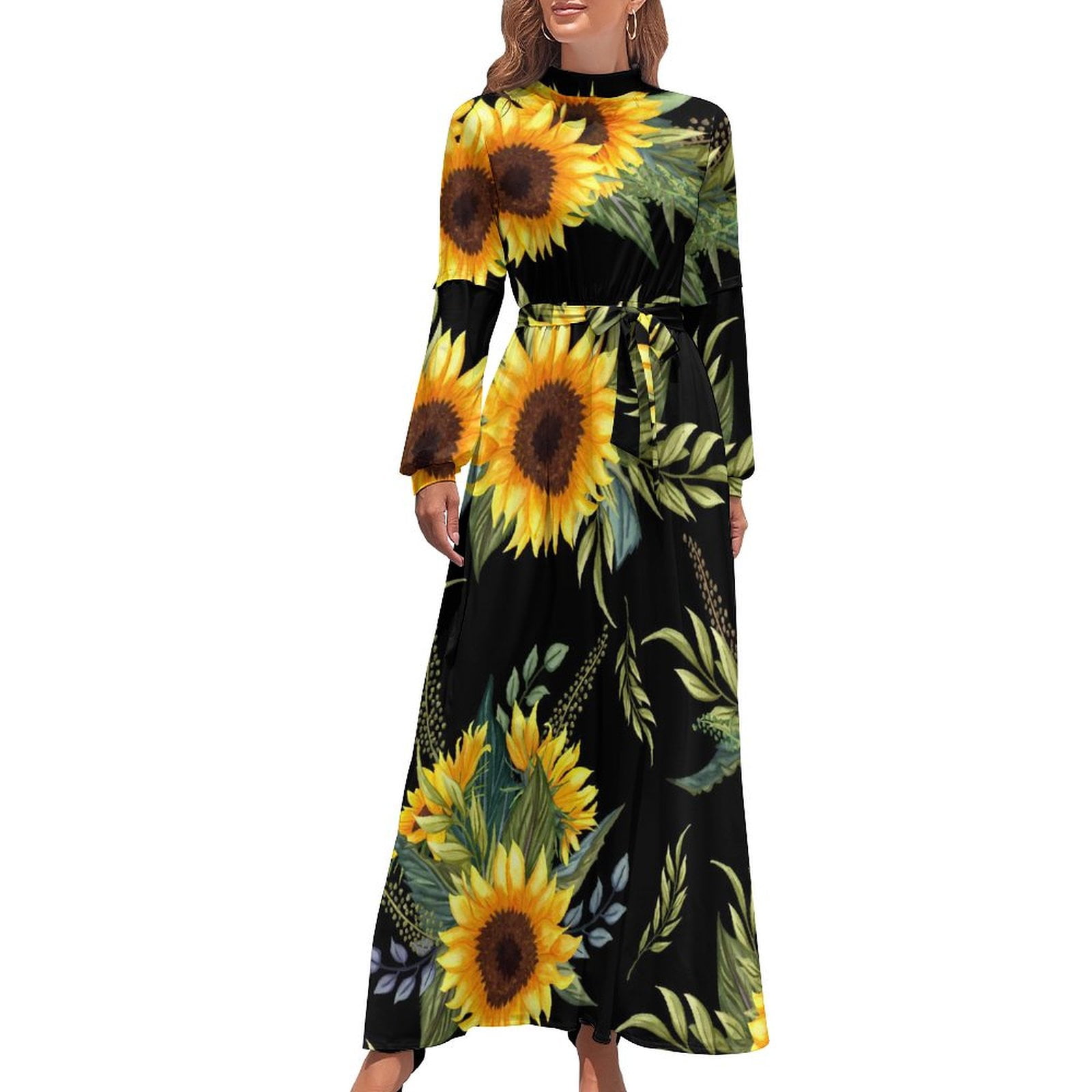 white christmas dresses Sunflowers Dress | Occasion Dress in Sizes XXS–6X main image 0