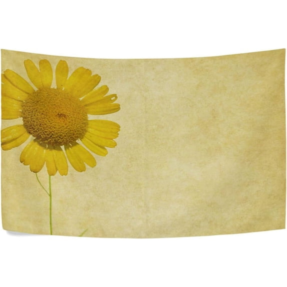 Sunflower Retro Tapestry Aesthetic Tapestry Wall Hanging 80" x 60" Inches Home Decor Gifts