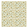 thumbnail image 1 of Sunflower Rustic Placemats 12x18 Inches Set Of 6 Table Mats for Indoor Kitchen Dining Cute Funny Dining Table Mats, 1 of 3