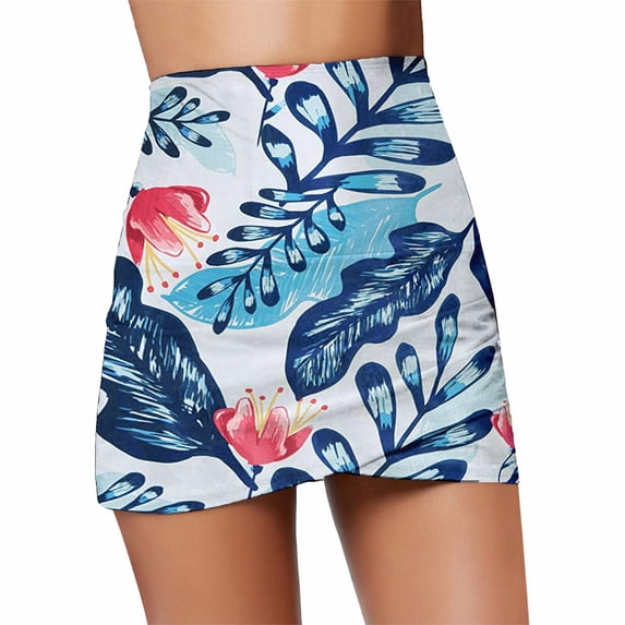 Sunflower Shorts Women Stars And Stripes Bikini Swim High Running Swim Shirring Bottom Swimsuit Bikini Swim Women Briefs Bottom Beach Shorts Beach Swimwear Waist Bikini Swim Shorts Women's Swimwear