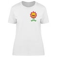 thumbnail image 1 of Sunflower Singing T-Shirt Women -Image by Shutterstock, Female Small, 1 of 2