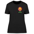 thumbnail image 1 of Sunflower Singing T-Shirt Women -Image by Shutterstock, Female XX-Large, 1 of 2