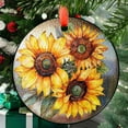 thumbnail image 1 of Sunflower Suncatcher Ornament Window Hanging Decor, Kitchen Decor, New House Decor, Sunflower Decor, Gift For Mom, Sunflower Ornament, 2025, Holiday 2025, Seasonal Holiday Decor,, 1 of 5