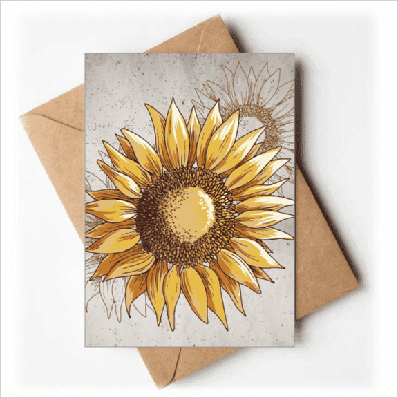Sunflower Sunflower Flower Greeting Cards You are Invited Invitations