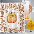thumbnail image 1 of Sunflower Sunflower Shower Curtains for Bathroom, Eucalyptus Leaf Rose Waterproof Fabric Shower Curtain for Bathroom Bathtub Decoration, Machine Washable, 54x"78", 1 of 9