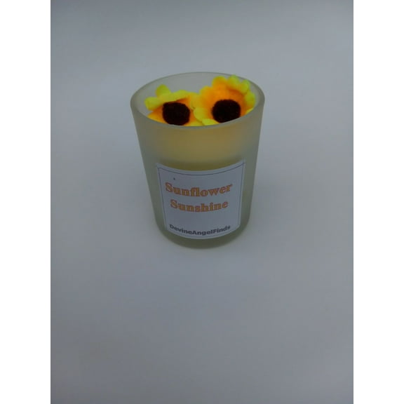 Sunflower Sunshine candle