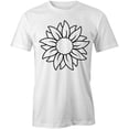 thumbnail image 1 of Sunflower T-Shirt | Pretty Flowers White Tee Gift, 1 of 5