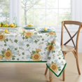 thumbnail image 1 of Sunflower Tablecloth Yellow Floral Rectangle Tablecloth, Indoor/Outdoor Waterproof Fabric Wrinkle Free Durable Rectangle Tablecloth for Rectangle Tables 60 X 84, 60 X 102, 60 X 120 Inch, 1 of 6