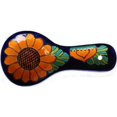thumbnail image 1 of Sunflower Talavera Ceramic Spoon Rest, 1 of 1