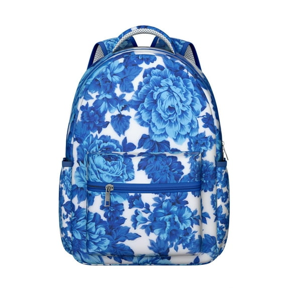 "Sunflower Themed Backpack for Women - Stylish Water-Resistant Floral Backpack with 15.6" Laptop Compartment, Roomy School Bag for College Students, Beautiful Wildflower Design Daily Carryall"