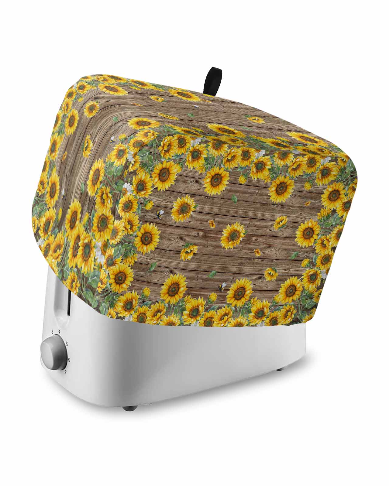 Sunflower Toaster Cover 2 Slice, Small Kitchen Appliance Covers, Brown ...