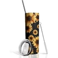 thumbnail image 1 of Sunflower Tumbler Sunflower Gifts For Women Sunflowe Cup Cute Coffee Tumbler Sunflower Mug 20 Oz Vacuum Insulated Stainless Steel Bottle Travel Mug Coffee Cup Water Wine Gifts to Daughter Friend Mom, 1 of 7