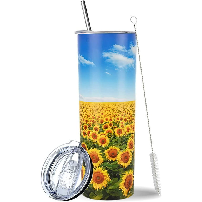 Best Mom Nutrition Sunflower 20 oz Tumbler Gift Set — 365FURY
