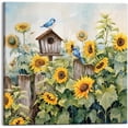 thumbnail image 1 of Sunflower Wall Decor Print picture Farmhouse Wall Art Artwork is both a gift and a wall decoration to hang in your office Bedroom Dining Room Kitchen Living Room, 1 of 6