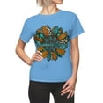 thumbnail image 1 of Sunflower Western Horse Light Blue Women's AOP Cut & Sew Tee, 1 of 6