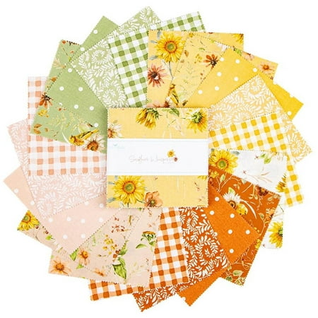 Sunflower Whispers 5" Stacker 42pcs