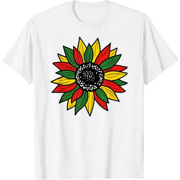 Sunflower White Emancipation Anti Rasist | Mens & Womens T-Shirt