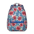 thumbnail image 1 of "Sunflower & Wildflower Backpack - Stylish School Bag for Women, Durable, Water-Resistant, Spacious, Laptop Pocket, Trendy Floral Print", 1 of 6