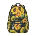 thumbnail image 1 of "Sunflower & Wildflower Backpack - Water-Resistant School Backpack for Women, College Backpack with Spacious Pockets, Floral Print Laptop Backpack for Work", 1 of 6