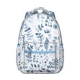 thumbnail image 1 of "Sunflower Wildflower Backpack for Women - Fashionable Floral Print School Bag with Laptop Compartment, Durable Water-Resistant College Backpack for Teens & Adults", 1 of 6