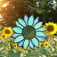 thumbnail image 1 of Sunflower Wind Chime Pendant | Outdoor & Indoor Decor | Soothing Melody | Yard, Garden, Porch Hanging Decor | Wall or Flat Display | Gift Idea, 1 of 5