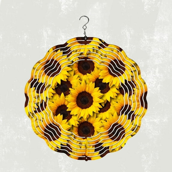 Sunflower Wind Spinner
