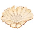 thumbnail image 1 of Decorative Dried Fruit Bowl with Sunflower Pattern on Glass Plate for Elegant Table Display and Stylish Home Decor, 1 of 6