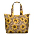 thumbnail image 1 of Sunflower Women's Large Weekend Travel Bag Moving Canvas Handbag Thick Double Layer Beach Weekend Travel Unisex Hospital Maternity Delivery with Toiletry Waterproof, 1 of 5