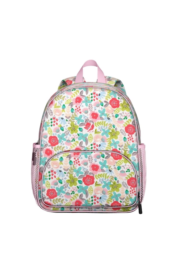 Sunflower and Daisy Floral Backpack - Breathable & Adjustable Straps