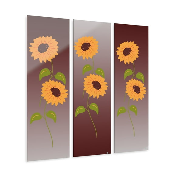 Sunflower wall decor