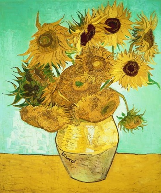 Sunflowers 1888 Canvas Art - Vincent Van Gogh (20 x 24)