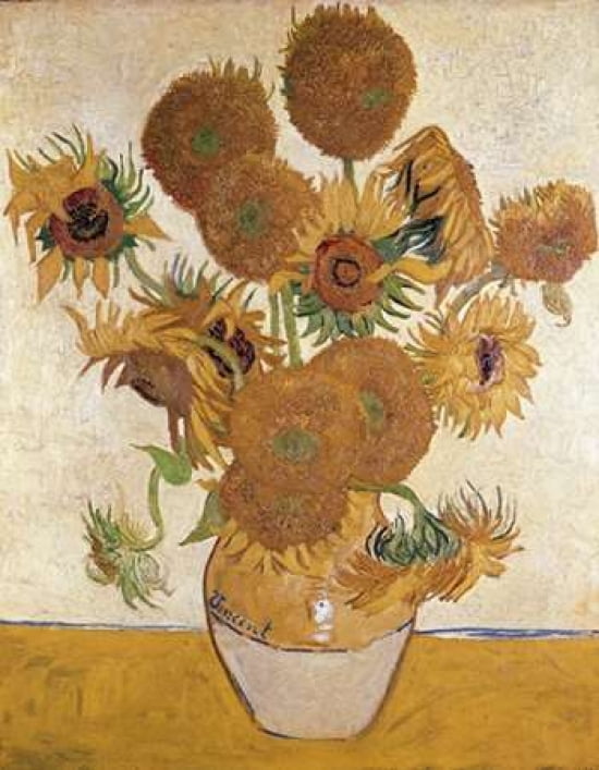 Sunflowers 1888 Canvas Art - Vincent Van Gogh (22 x 28)