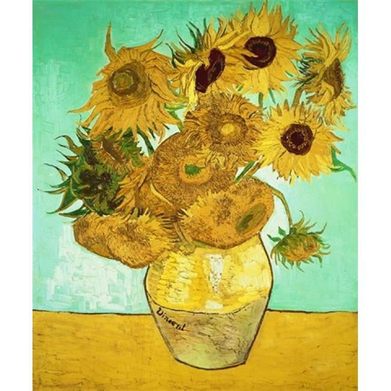 Sunflowers 1888 Poster Print by Vincent Van Gogh - 20 x 24
