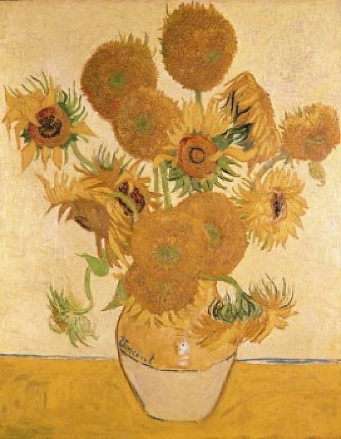 Sunflowers 1888 Vincent van Gogh (1853-1890 Dutch) Oil on canvas National Gallery London England Canvas Art - Vincent van Gogh (24 x 36)