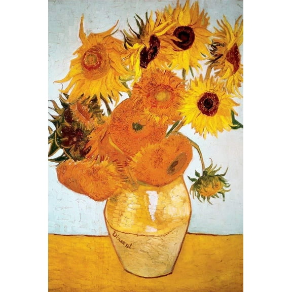 Sunflowers 1888 by Vincent Van Gogh - Art Poster
