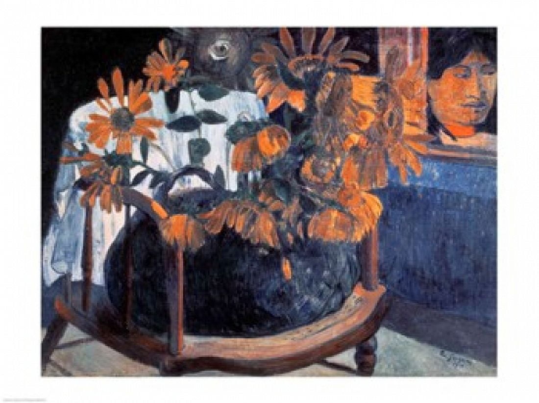 Sunflowers 1901 Canvas Art - Paul Gauguin (24 x 18)