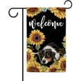 thumbnail image 1 of Sunflowers Australian Shepherd Garden Flag Dog Floral Spring Summer Decor Flag for Outdoor Yard Double Side 12.5X18 Inch Style 1, 1 of 6