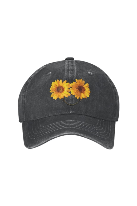 Sunflowers Baseball Caps for Men Women Adjustable Casual Trucker Hats for Fishing Outdoor Activities Fashion Hats