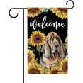 thumbnail image 1 of Sunflowers Bloodhound Garden Flag Watercolor Dog Floral Spring Summer Decor Flag for Outdoor Yard Double Side 12.5X18 Inch, 1 of 6