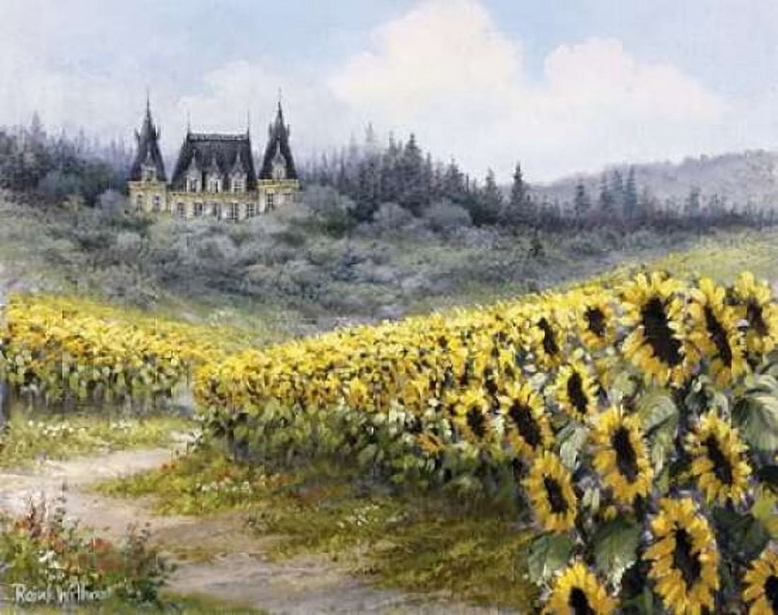Sunflowers Canvas Art - Reint Withaar (20 x 24)