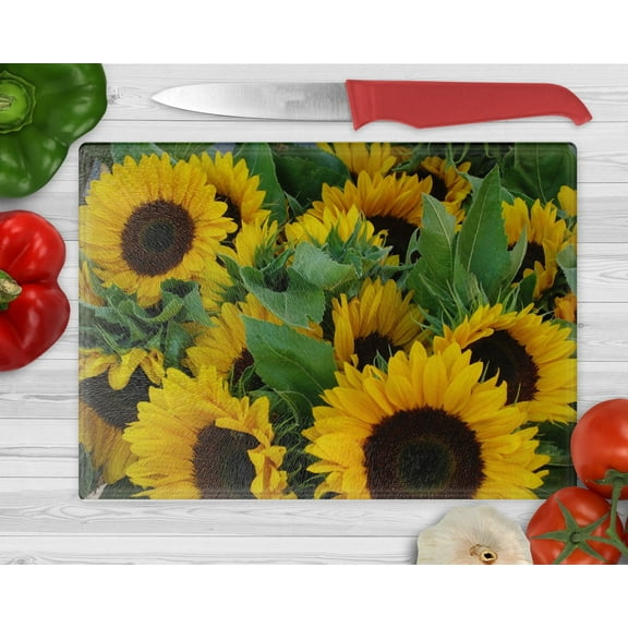 Sunflowers Cutting Board