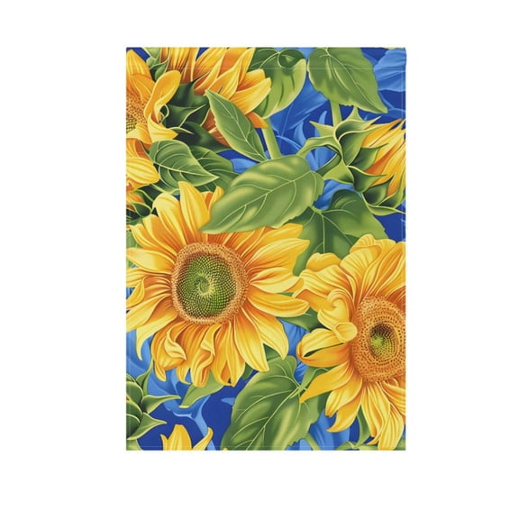 Sunflowers Field Garden Flag House Banner 28" x 40" Double Sided Outdoor Yard Decoration