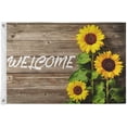 thumbnail image 1 of Sunflowers Flags Autumn Flowers Flying Outdoor Flag Premium Banner for Home House Yard Garden Lawn Decor All Weather, 1 of 5