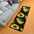 thumbnail image 1 of Sunflowers Floral Yellow Kitchen Rug Runner Rug Doormat Bath Mat Area Rug Non-Slip Carpet for Kitchen Living Bedroom 72 x 24 Inch, 1 of 6
