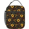 thumbnail image 1 of Sunflowers Flowers Insulated Lunch Bag, Reusable Lunch Box Tote Bag For Office Work Picnic Travel Women/Men, 1 of 6
