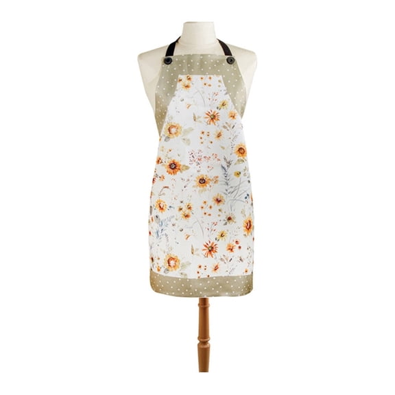 Sunflowers Forever Polyester Apron With Multi Finish SOSUF