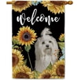 thumbnail image 1 of Sunflowers Havanese House Flag Dog Floral Spring Summer Decor Flag for Outdoor Yard Double Side 28X40 Inch Style 1, 1 of 5