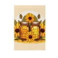 thumbnail image 1 of Sunflowers Honey Jars Bee Garden Flag 12X18 Double Sided Yard Flags for Outside Outdoor All Seasonal Decoration, 1 of 6