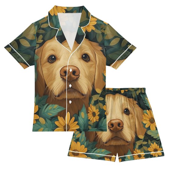 Sunflowers Honey Tie Up Curtain for Window, Daisy Blue Flowers Bee Home Country Farm Adjustable Tie Up Balloon Curtain Valances Rod Pocket Window Treatment for Kitchen Bathroom Bedroom 52"x63"